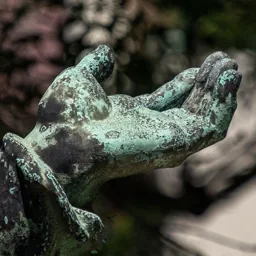 Close-up of Pope Innocent XI's left hand.