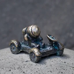 Overview photograph of the Moon Street miniature by Mihály Kolodko.