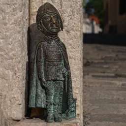 Overview photograph of The Guard: Ernő miniature by Mihály Kolodko.