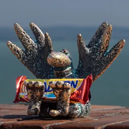 Overview photograph of the Gombóc Artúr miniature by Mihály Kolodko.